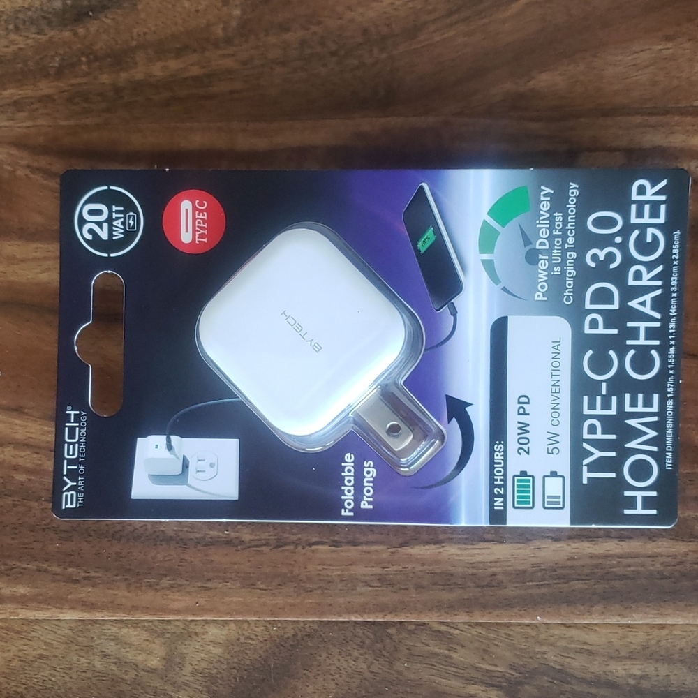 ByTech Type C PD 3.0 home charger